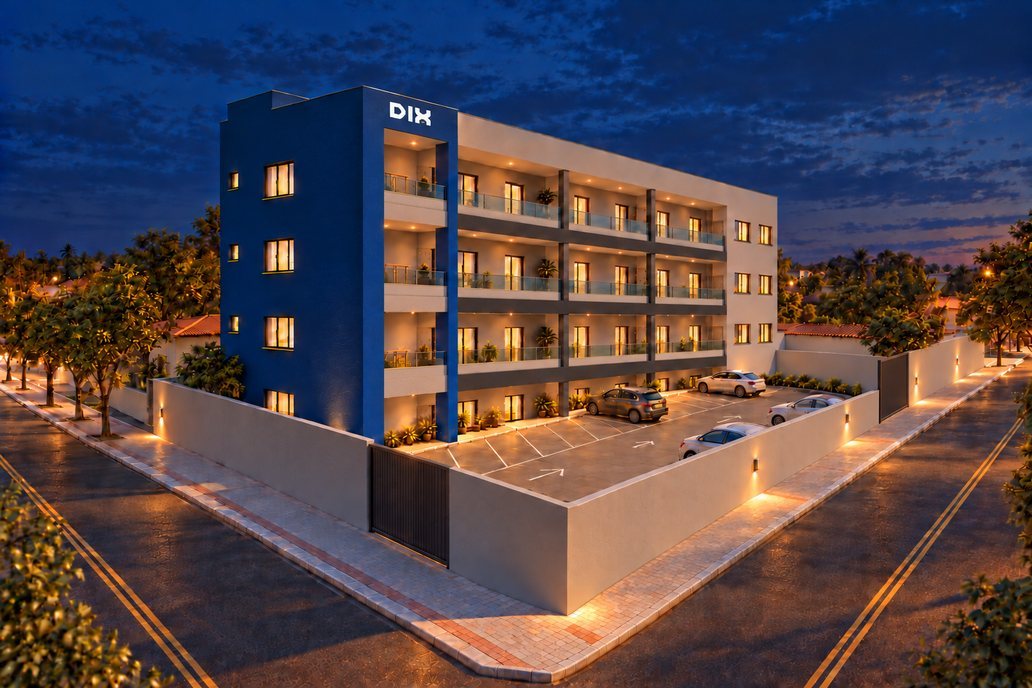 Perspectiva oficial do Residencial Miami